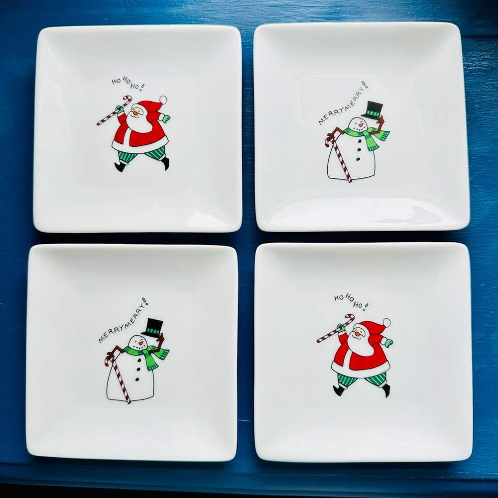Santa Claus Ceramic Seasonal Table Décor & Serving Pieces